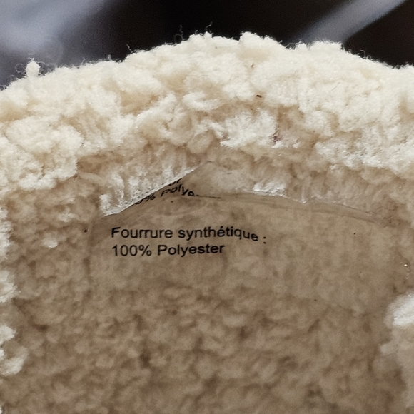 Dr. Martens Burnt Orange Shearling Lined Leather Combat Boots Size 7 - Picture 10 of 16